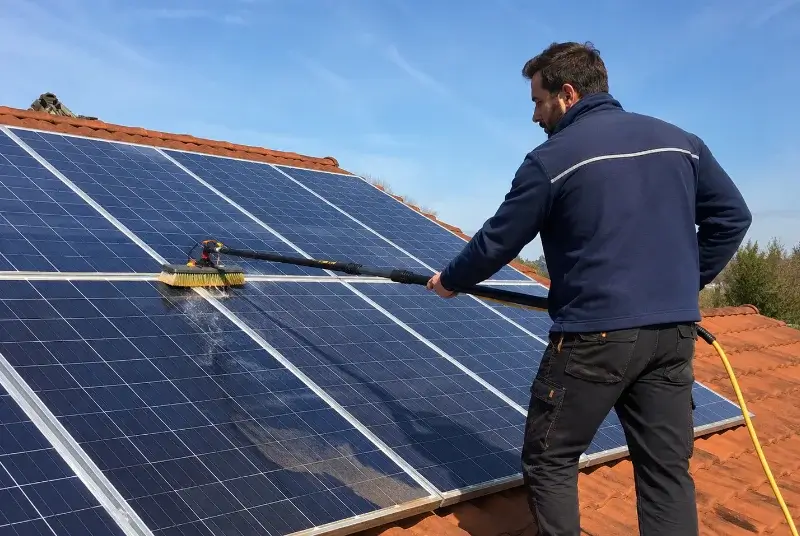 Nettoyage et entretien de panneaux solaires à Mûrs-Erigné