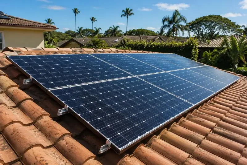 Installation de panneaux solaires à Mûrs-Erigné